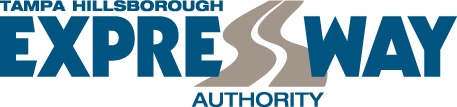 Tampa Hillsborough Expressway Authority logo with stylized roadway design